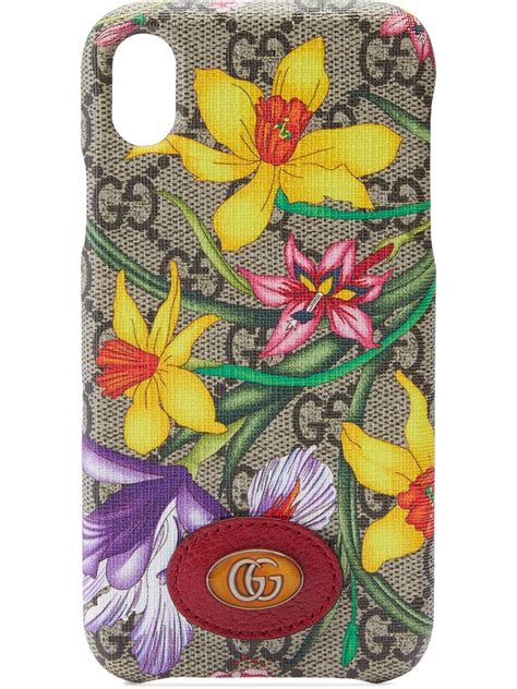 gucci iphone x case floral|Gucci inspired iPhone xr case.